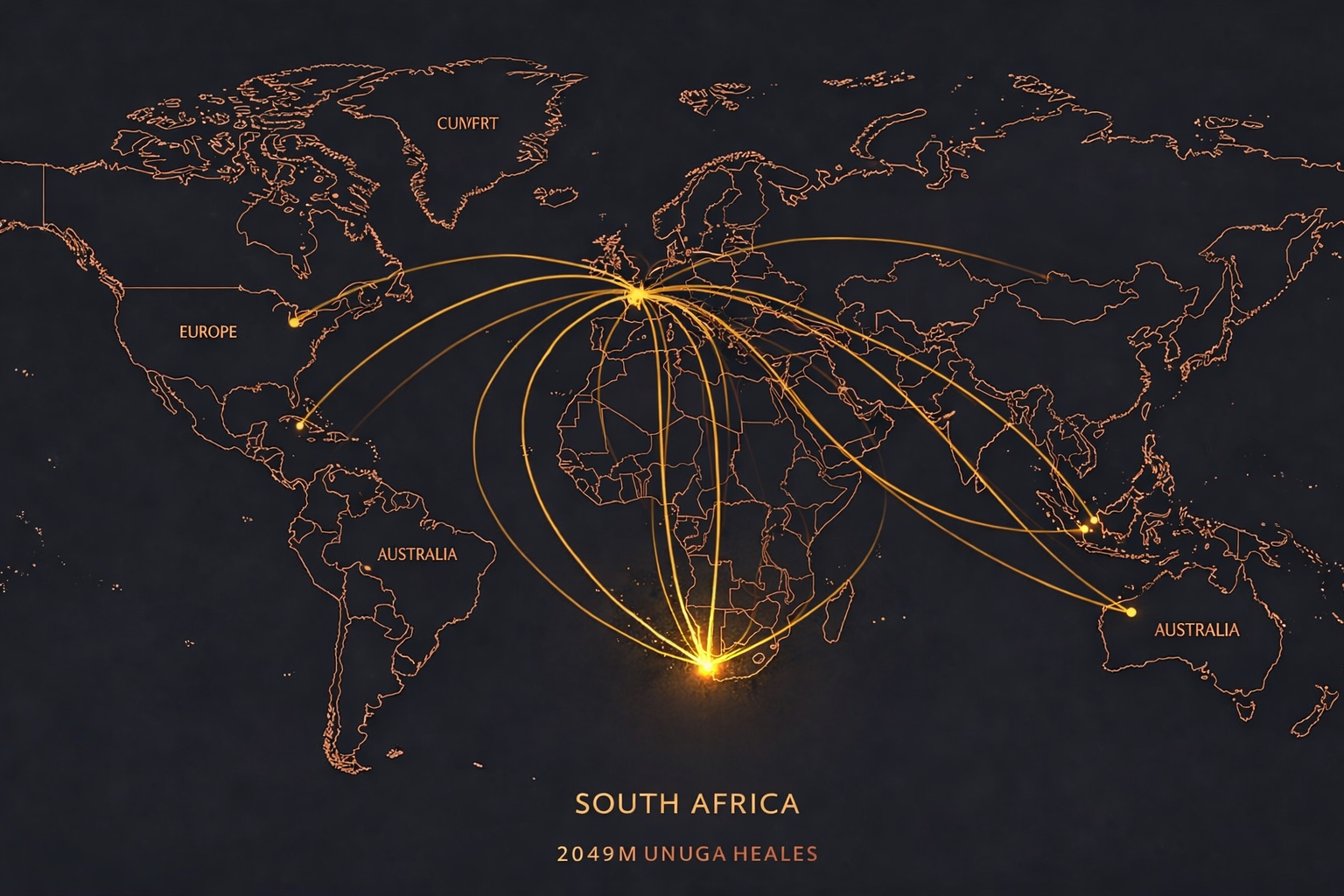 Global export routes